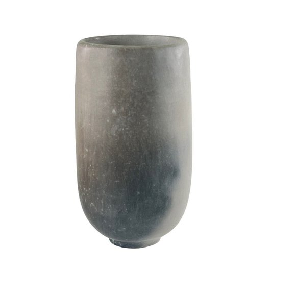 Pam Lujan-Hauer Smoky Gray White Pueblo Pottery Jar Vessel Vase Signed Taos 2000 - Picture 3 of 16